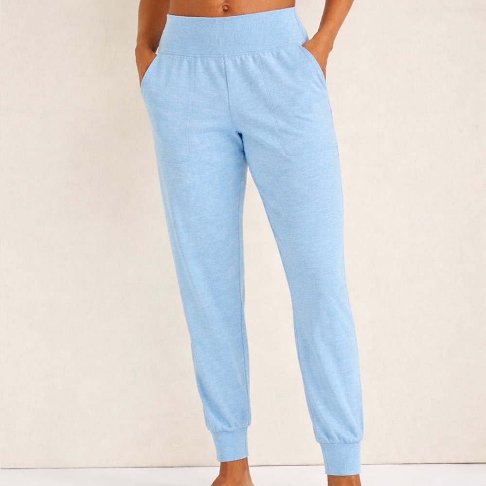 🌸 Haven Well Within Light Blue Knit Lounge Joggers XL loungewear Casual